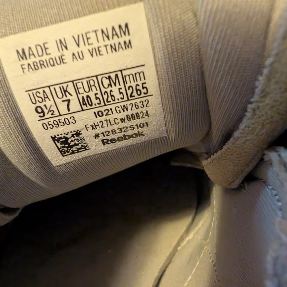 Reebok X Cardi B Silver Sneakers - Picture 6 of 6